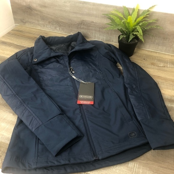 OGIO Endurance Brink Soft Shell Navy Blue Jacket Size XS - Picture 8 of 8